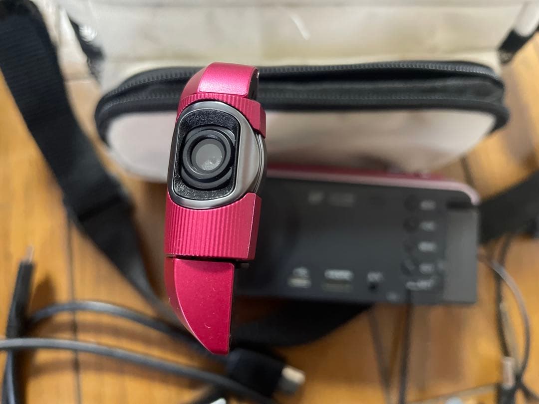 値下げ⭐︎Panasonic ビデオカメラ　W580M ピンク