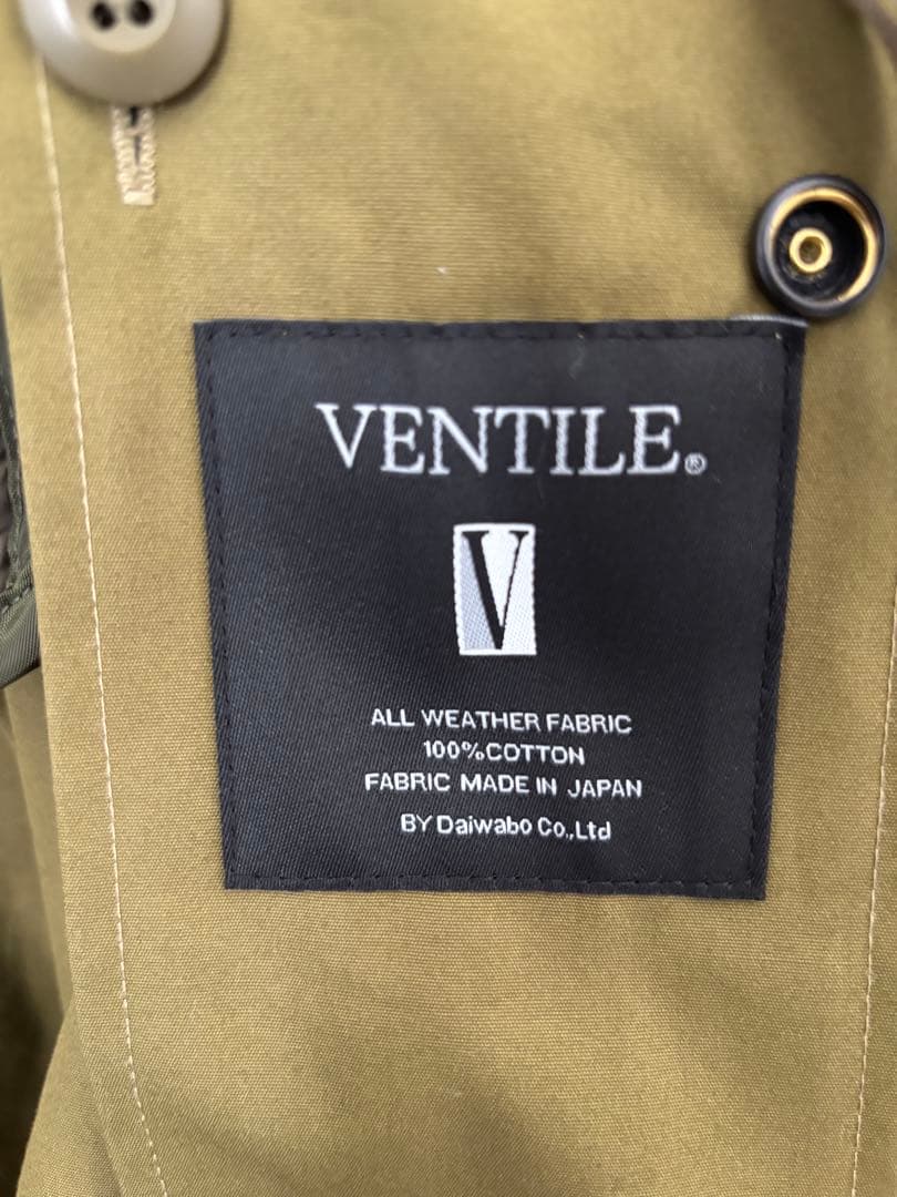 EDIFICE M-65モッズコート　カーキ