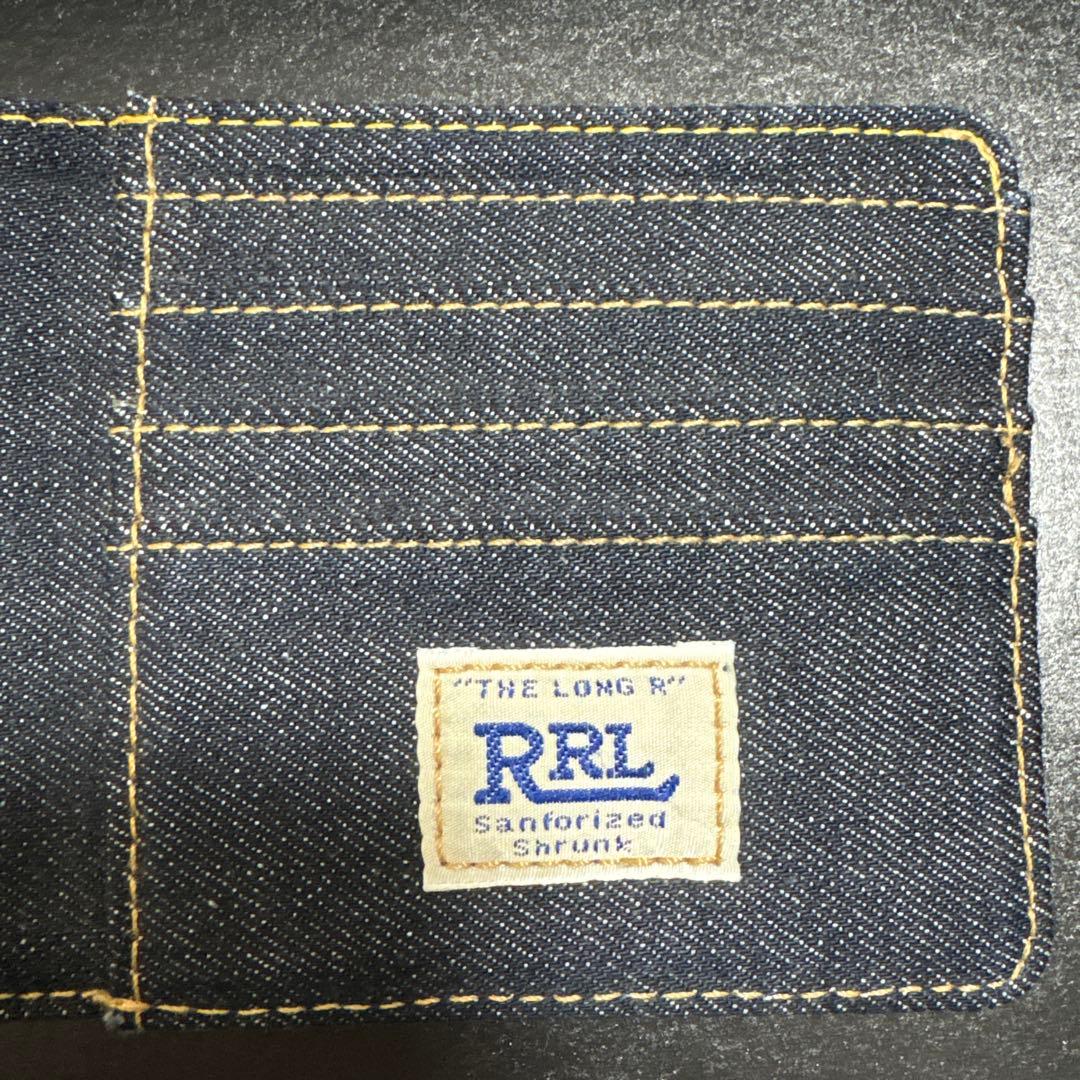 RRL Indigo Denim Billfold ダブルアールエル二つ折り財布
