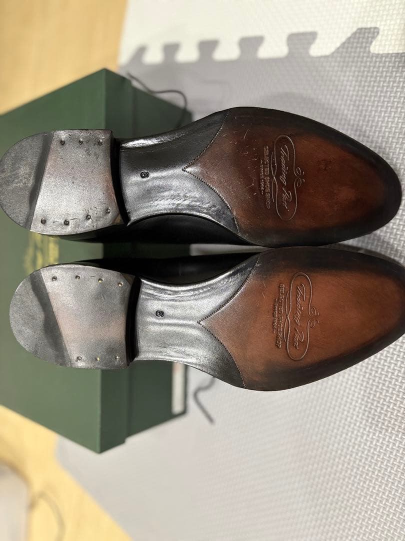 【未使用】trading post ビジネスシューズ　革靴　24cm