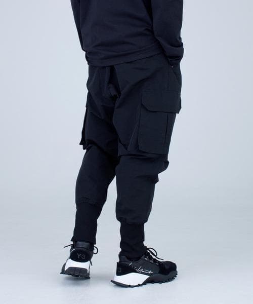 44,000円 Y-3 Y3 ワイスリー カーゴパンツ ナイロン FJ0398