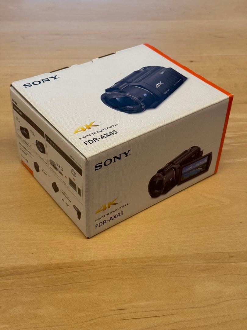 美品　SONY FDR-AX45 4Kビデオカメラ 本体