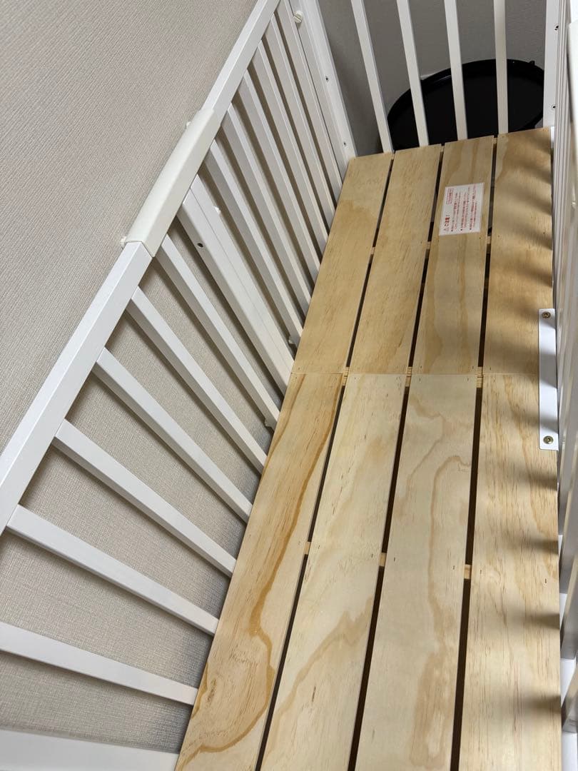 そいねーる3　ホワイト　ベビーベッド　大和屋　高さ調節　説明書あり　そいねーるⅢ