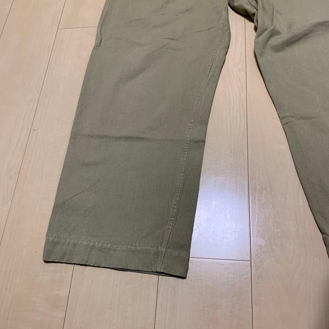 フランス軍 実物 M52チノ サイズ14 1950s 後期型