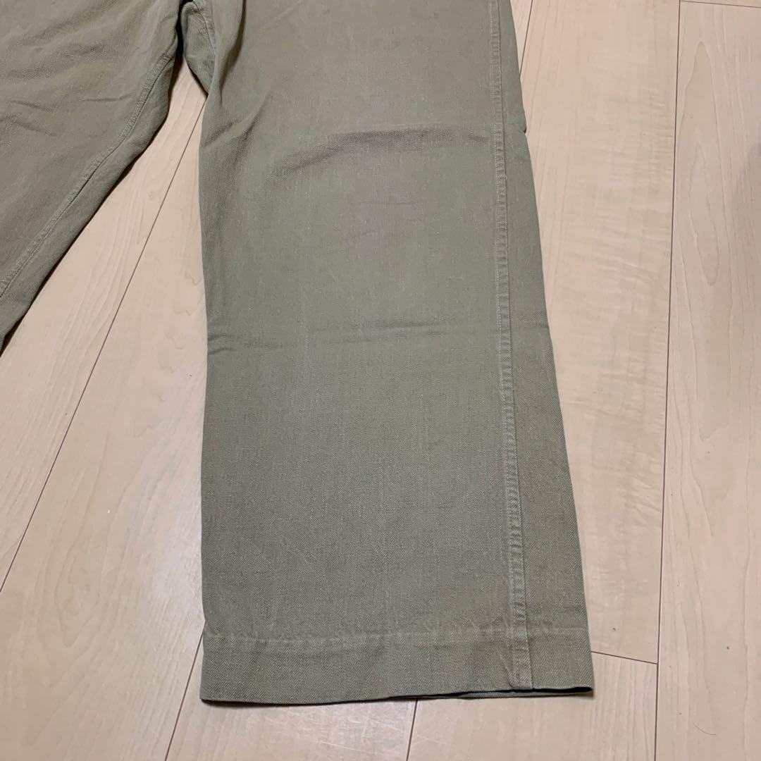 フランス軍 実物 M52チノ サイズ14 1950s 後期型