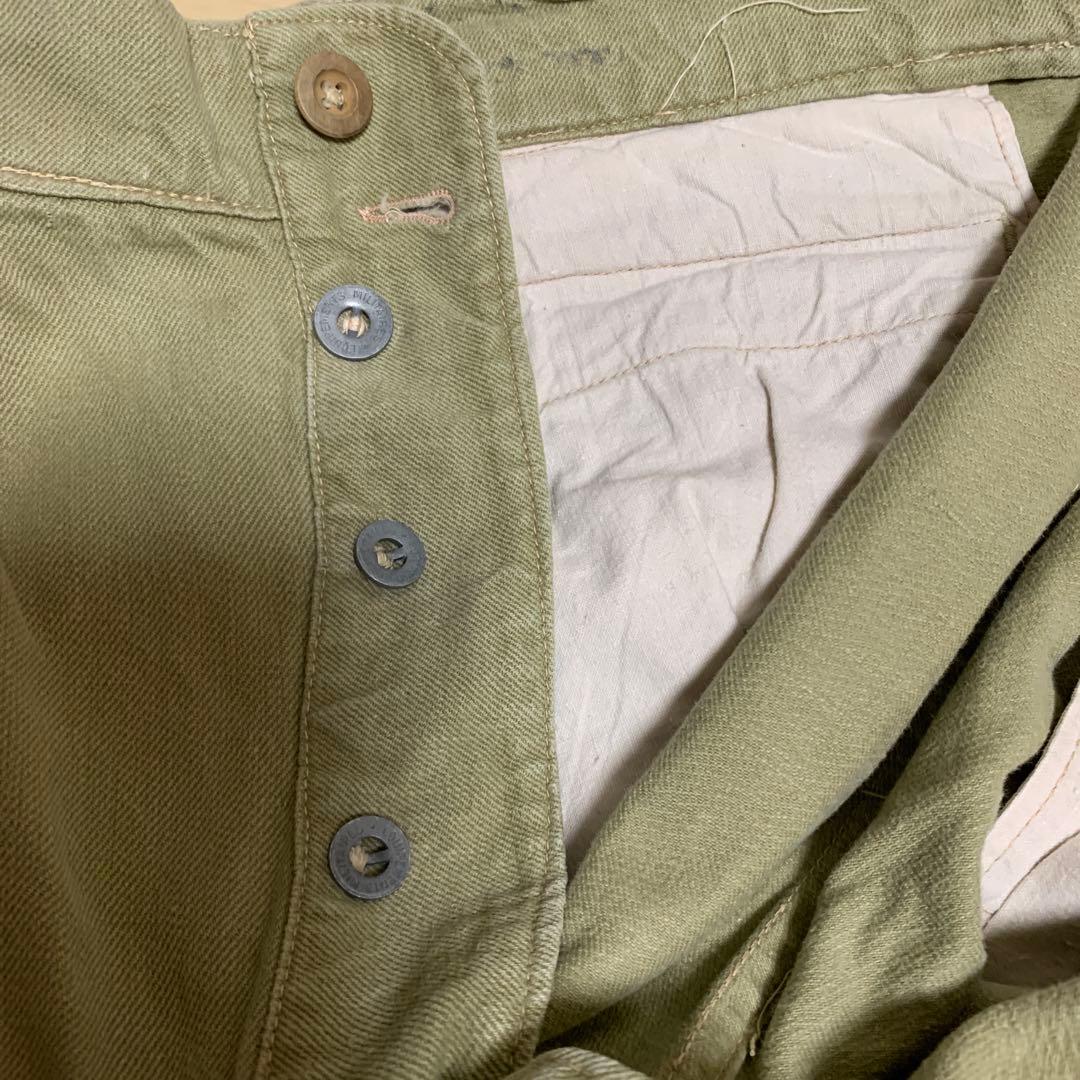 フランス軍 実物 M52チノ サイズ14 1950s 後期型