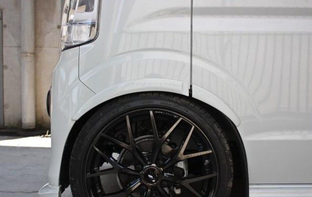 ＤＡ１７エブリィアーチ下げオーバーフェンダーガレージベリー