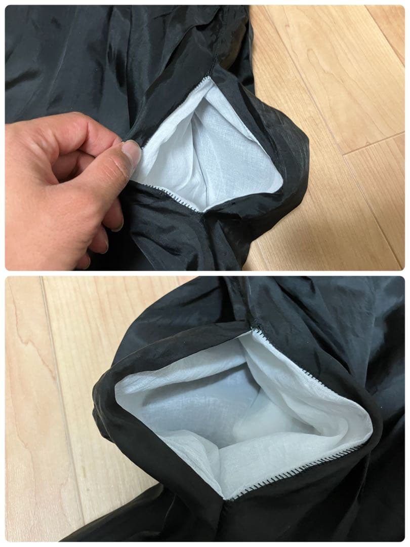 mina perhonen ドレス　ノースリーブワンピース　レース　黒