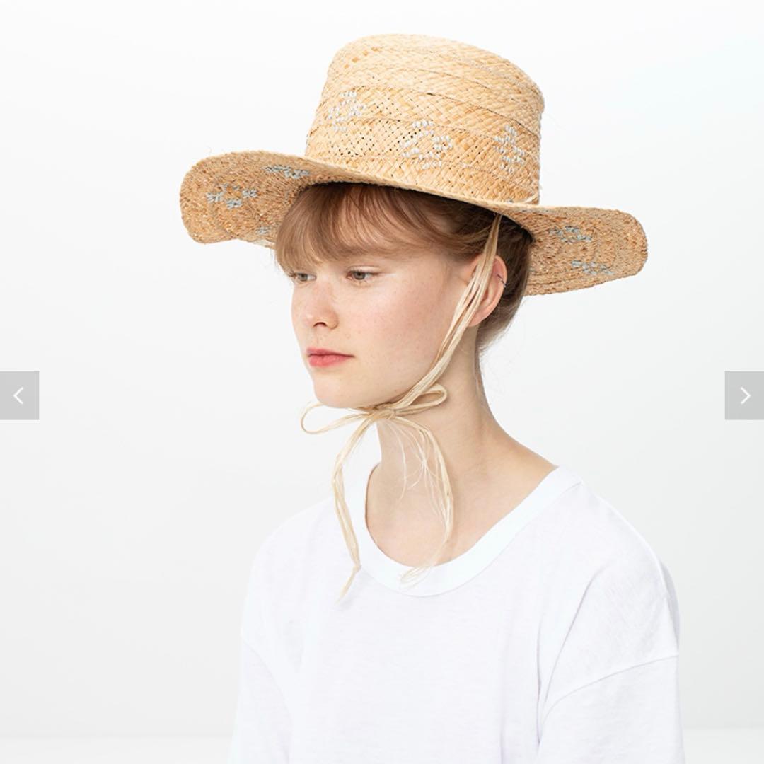 新品未使用新作VISVIM WMV RAFFIA BOATER HAT