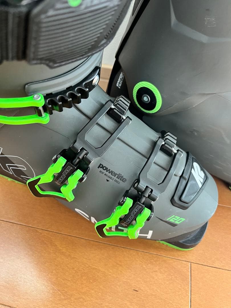 K2 Recon 120 スキーブーツ グレー/グリーン