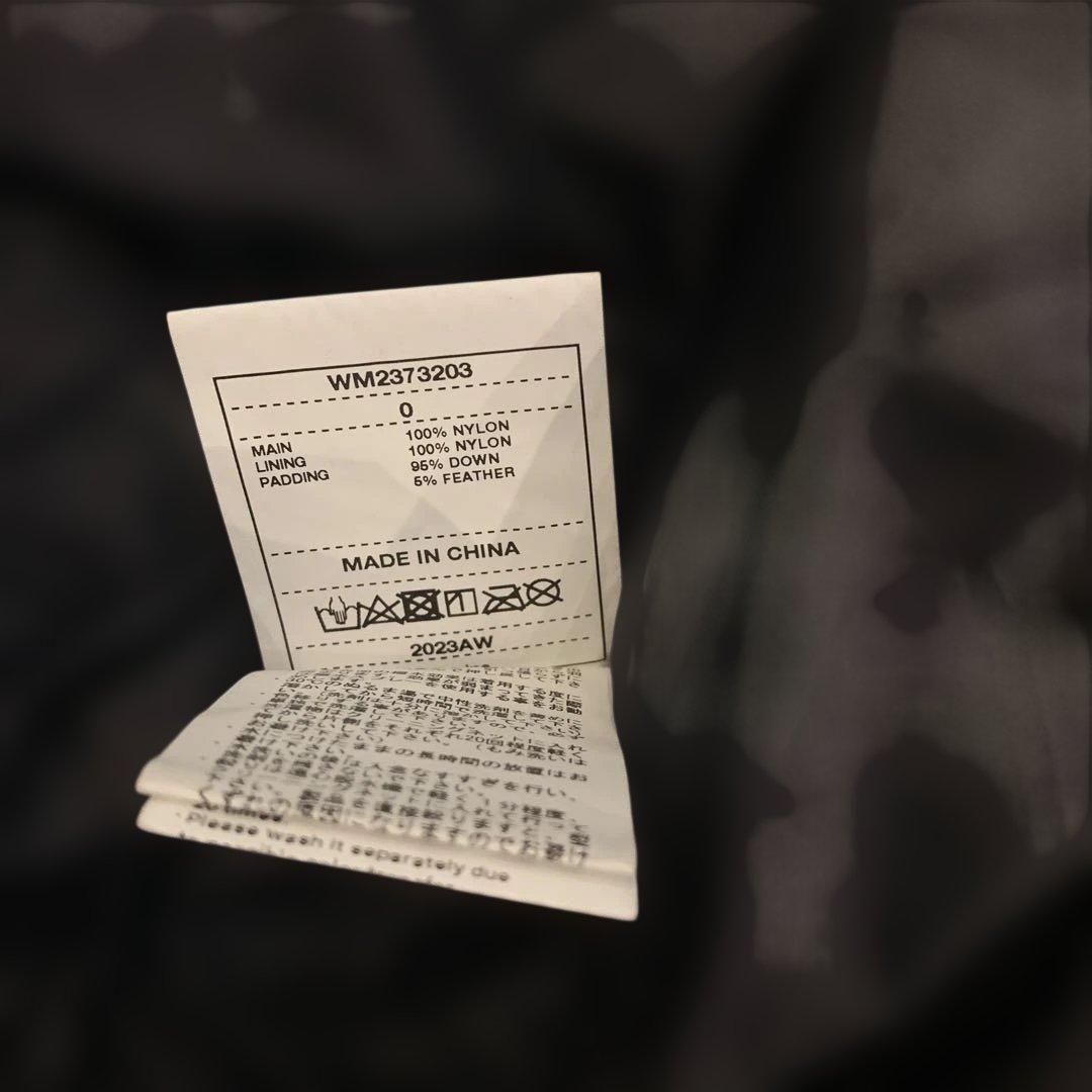 White Mountaineering TAION サイズ0 ダウンジャケット