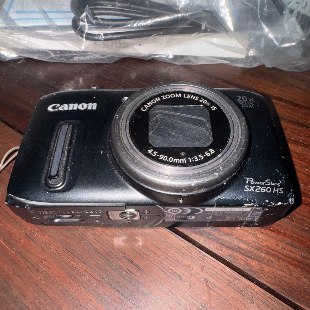 Canon PowerShot SX260 HS コンパクトデジタル 動作未確認