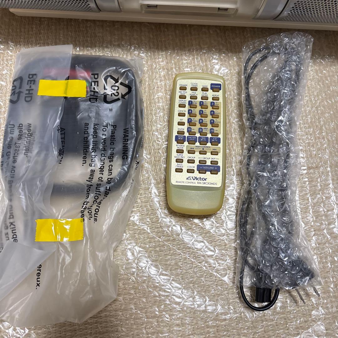 Victor　ＣＤ-ＭＤポータブルシステム　Clavia RC-X5MD