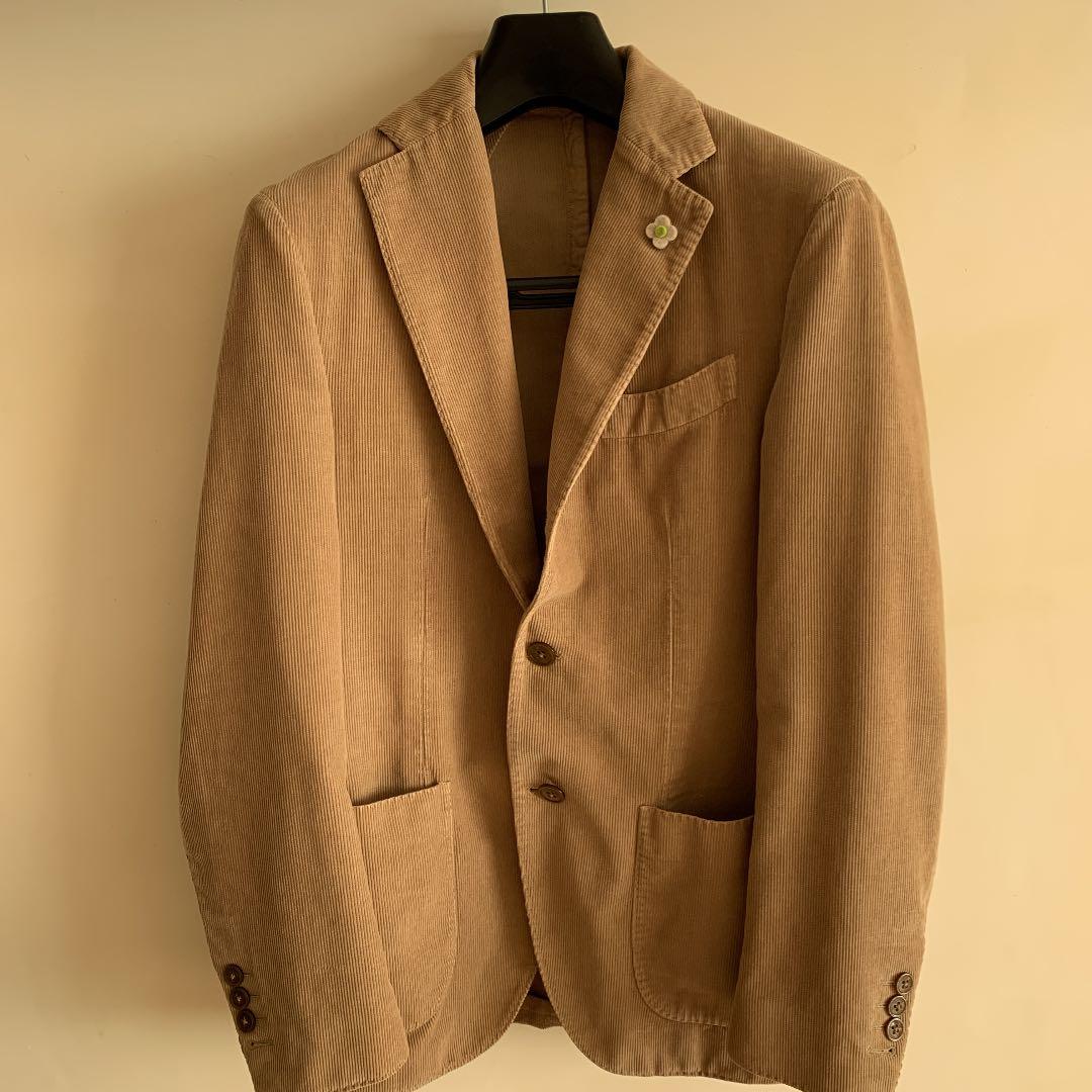 【美品】LARDINI テーラードジャケット ジャケット
