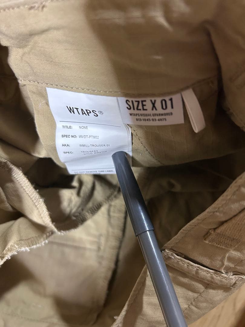 WTAPS 212WVDT-PTM02WMILL-TROUSER 2本セット