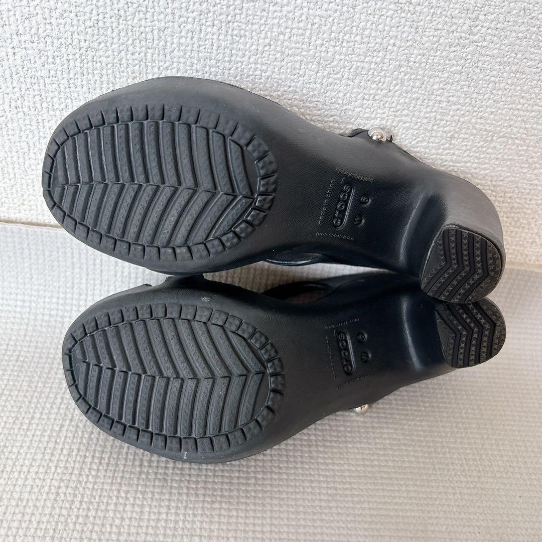 【美品】廃盤品！クロックス サイプラス W6 ブラック