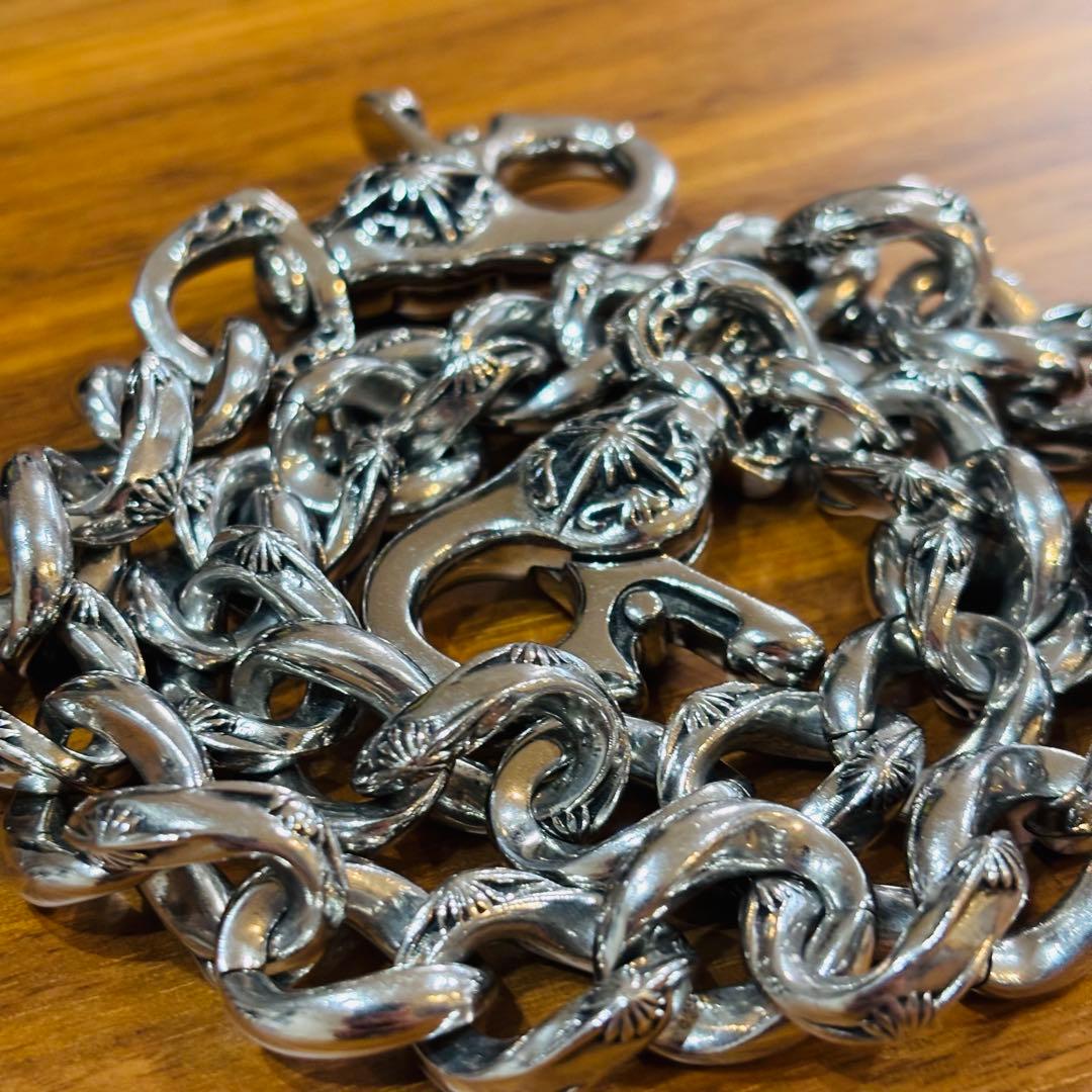 SAAD ウォレットチェーン　SUS 316L 財布チェーン　太陽神