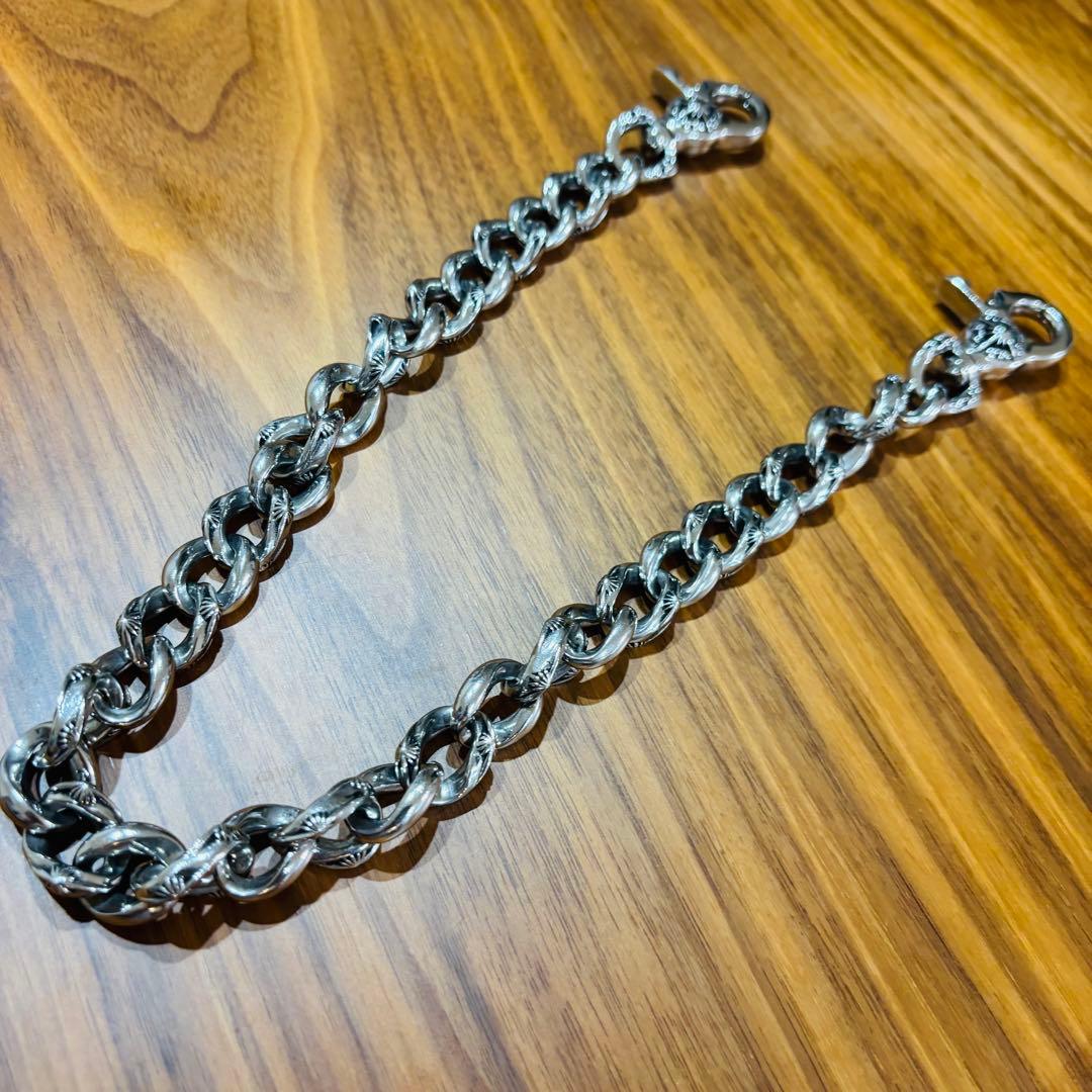 SAAD ウォレットチェーン　SUS 316L 財布チェーン　太陽神