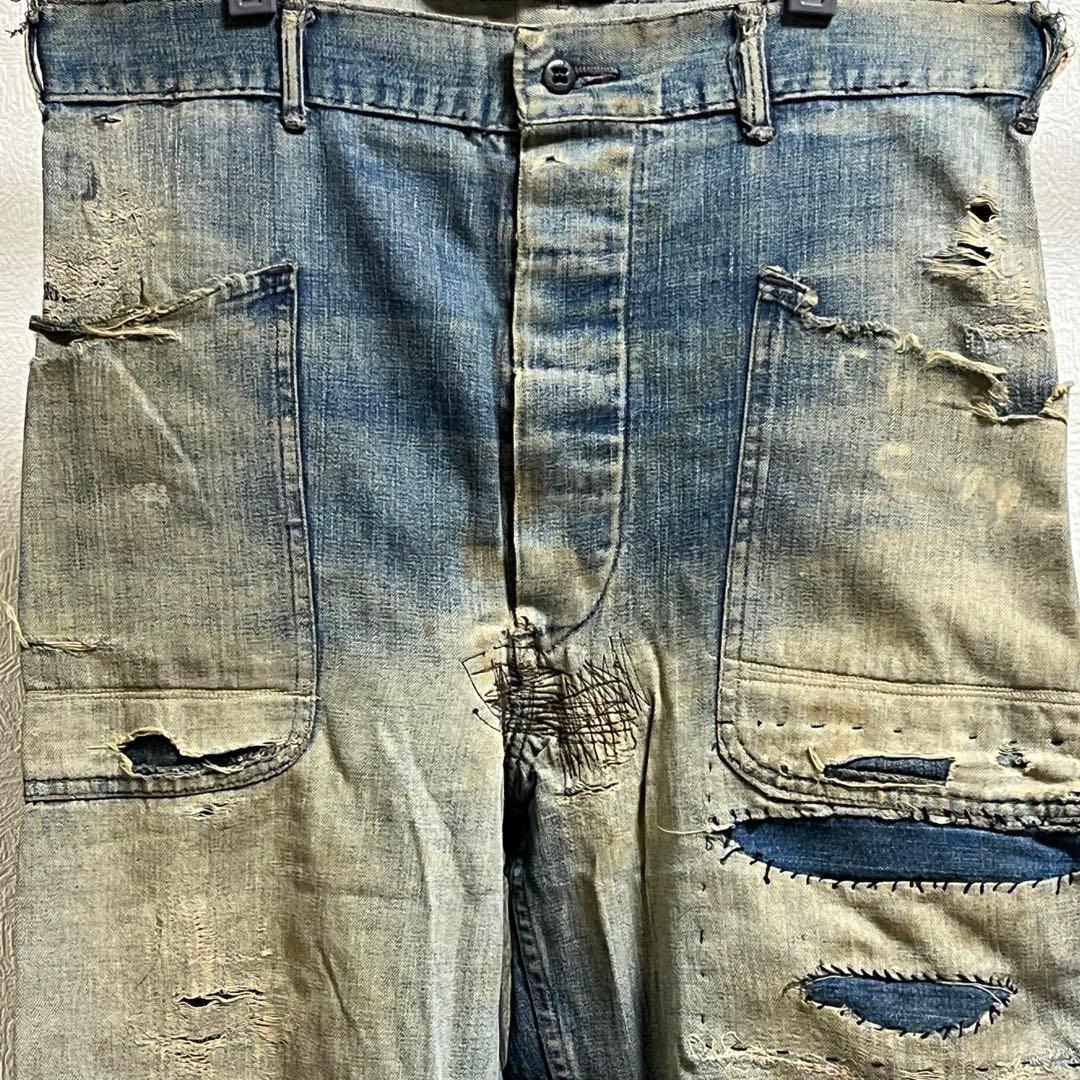 40s US Navy 巻きパンツ　セーラーパンツ wwⅡ