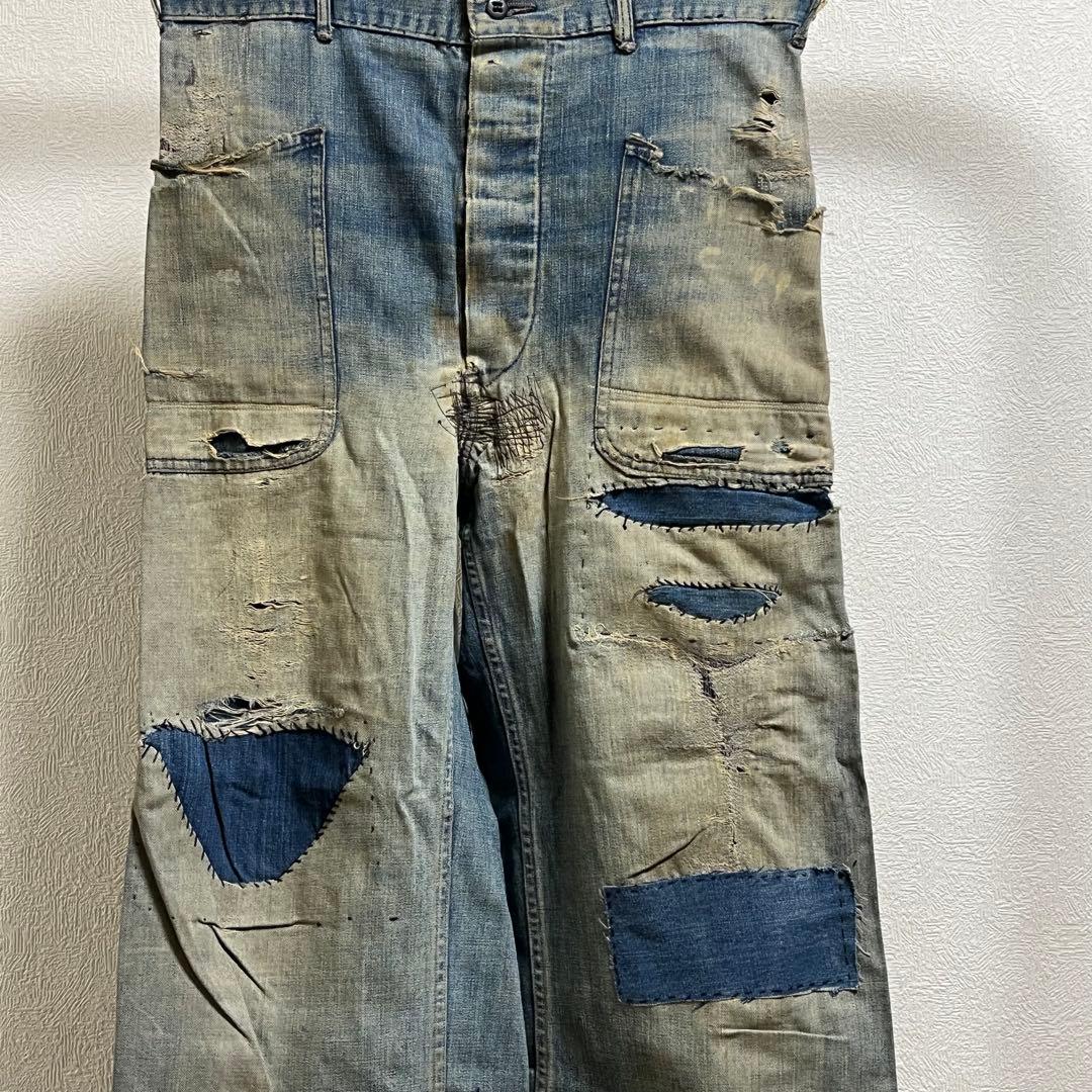 40s US Navy 巻きパンツ　セーラーパンツ wwⅡ