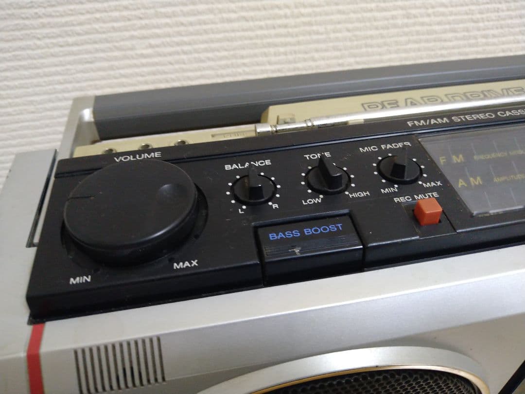 【昭和レトロ】ソニー　ラジカセ　SONY　CFS-450