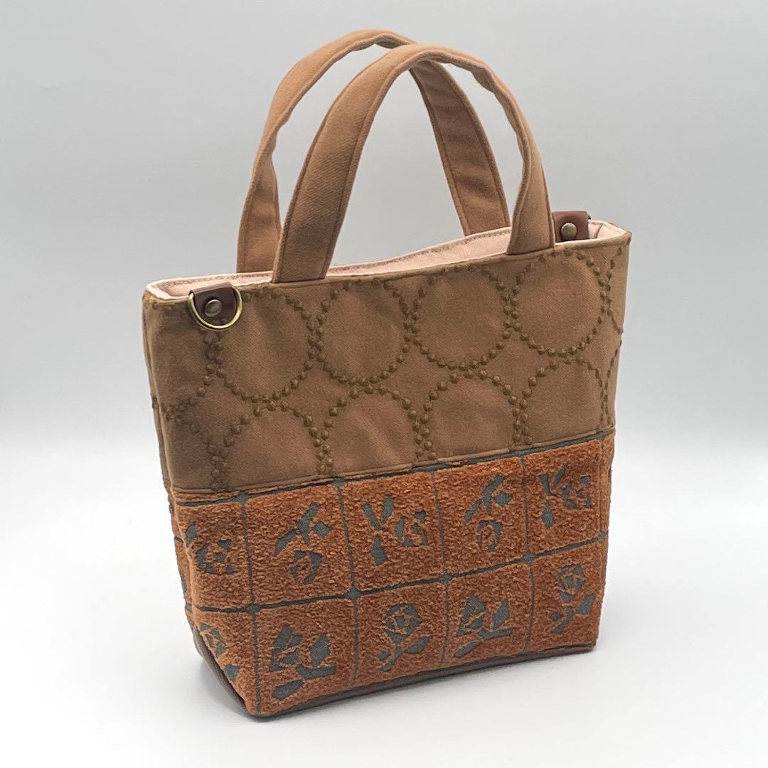 ㉜ミナペルホネン*Luluトートバッグ ハンドメイド