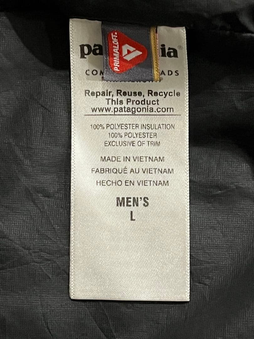 T*y様 美品　patagonia 黒 ナノパフベスト Lサイズ　nano pu