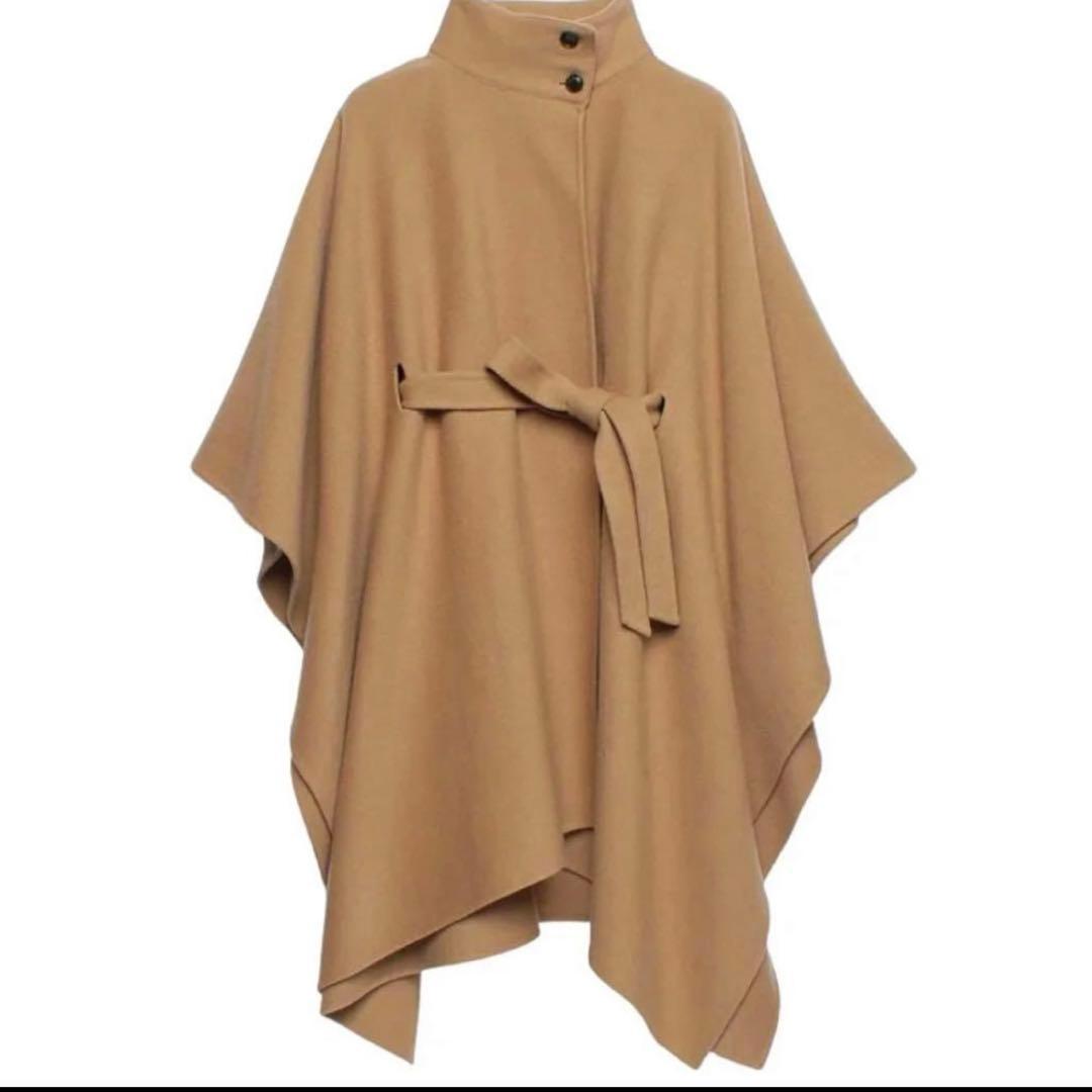 anuansベージュ ケープコート♡ベルトあり♡売り切りたく大幅お値下げ♡