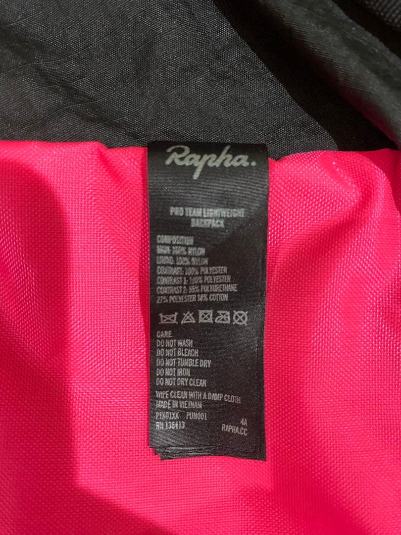 RAPHA プロチームライトウェイトバックパック ブラック / 10L