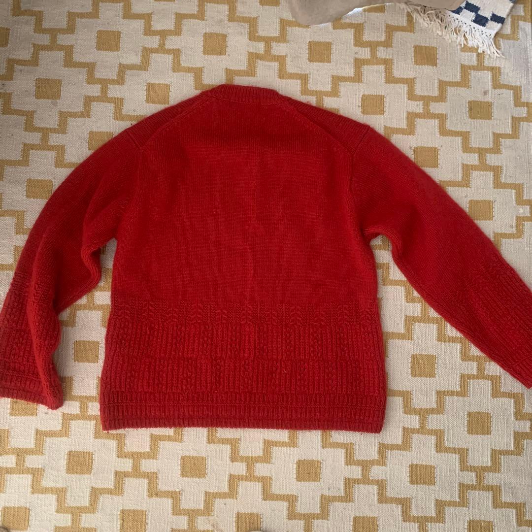 コムデギャルソン　オム★ニット★赤