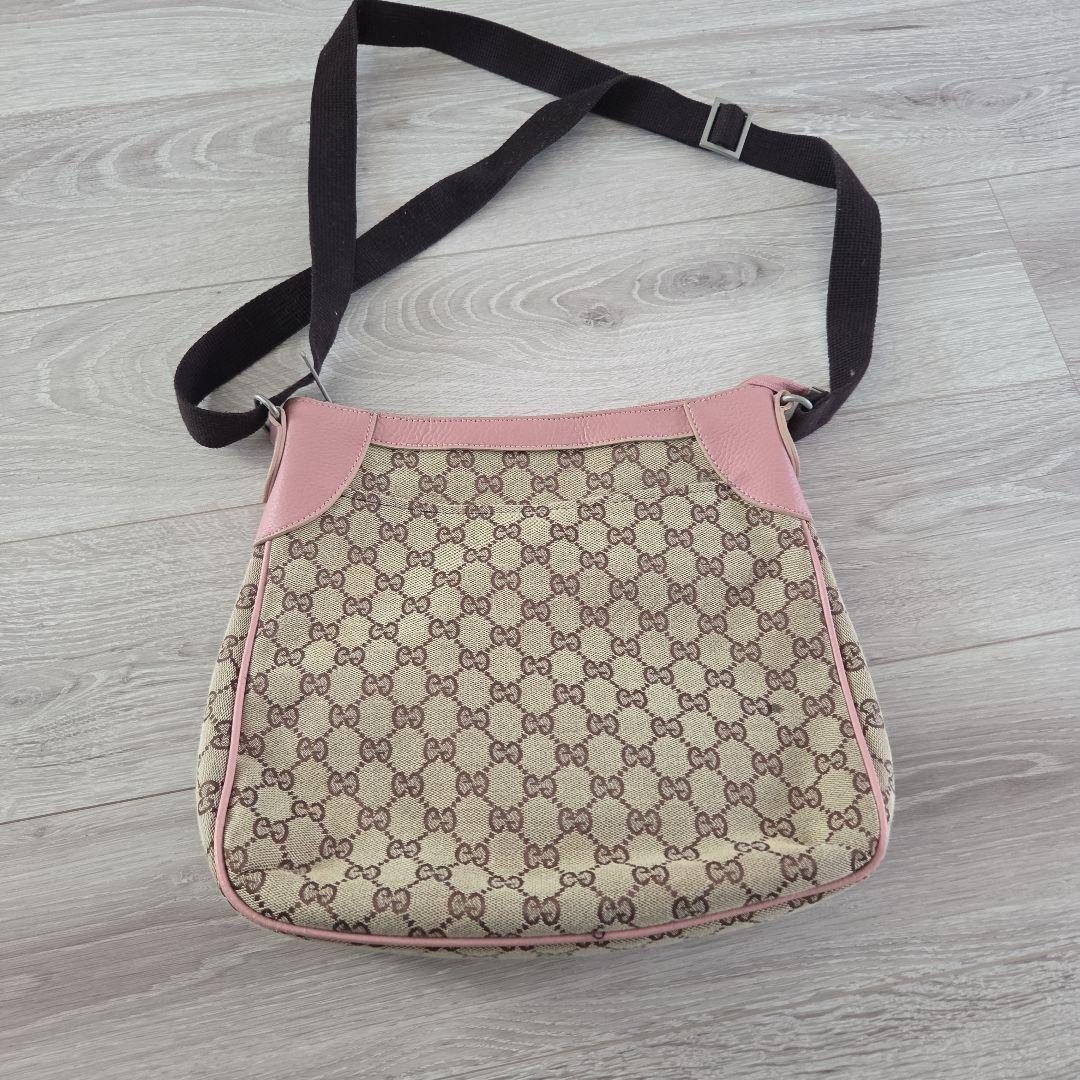 早い者勝ちGucci ショルダーバッグ ベージュ ピンク