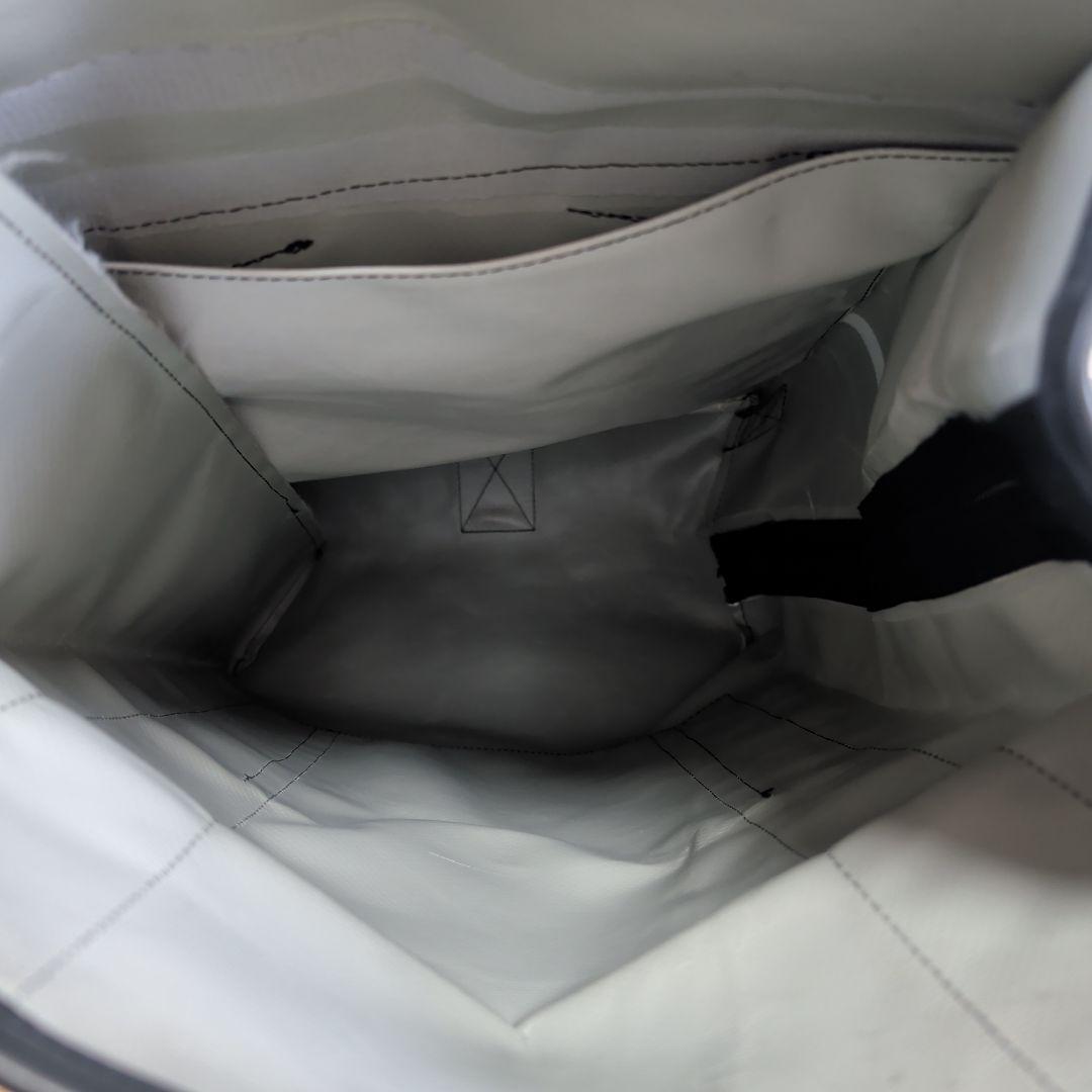 美品 フライターグ F133 BONANZA リュック 白 黒 廃盤品