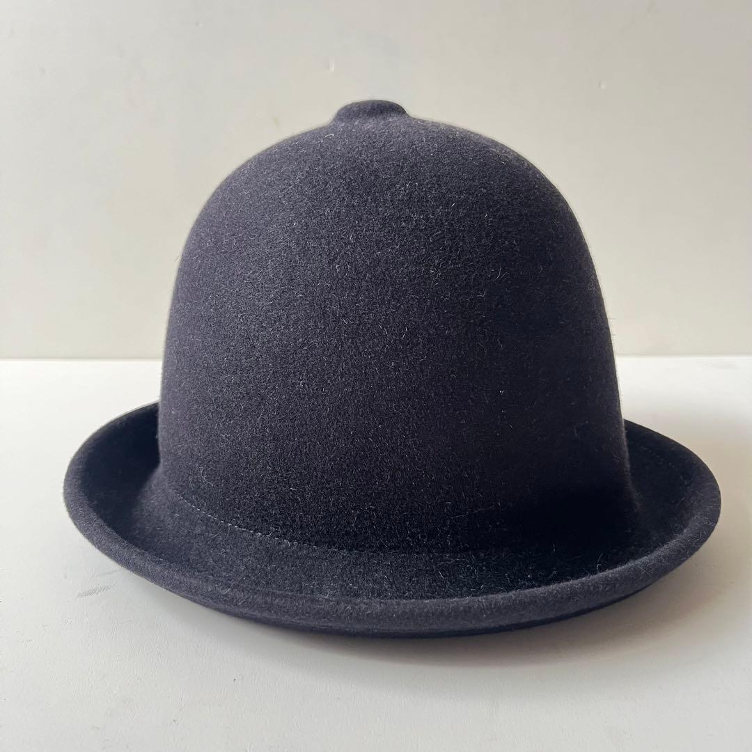 【試着のみ】ノックの帽子屋 ボーラーハット 一点モノ