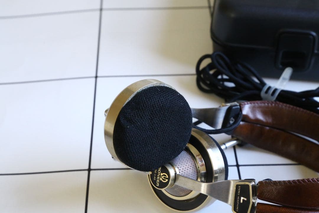 音出し確認済み 70年代 Pioneer sel40 パイオニア ヘッドホン