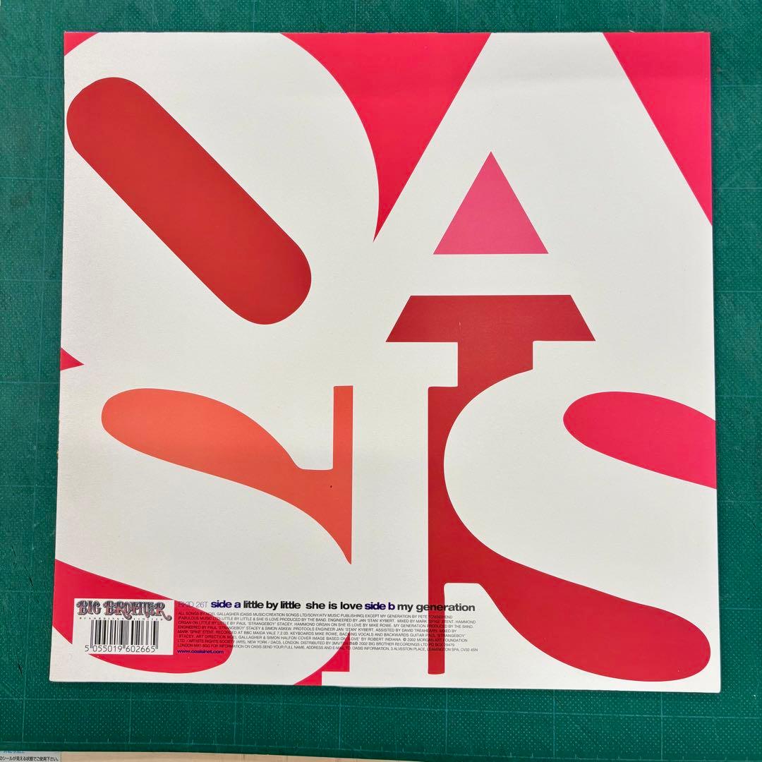 オアシス Oasis Little By Little 12インチ レコード