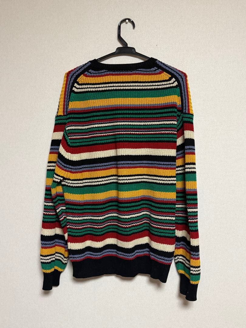 シュプリーム スモールボックス リブド セーター“マルチ Mサイズ