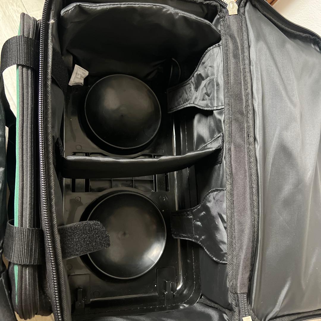 ABS ボウリングバッグ B20-1180 緑/黒