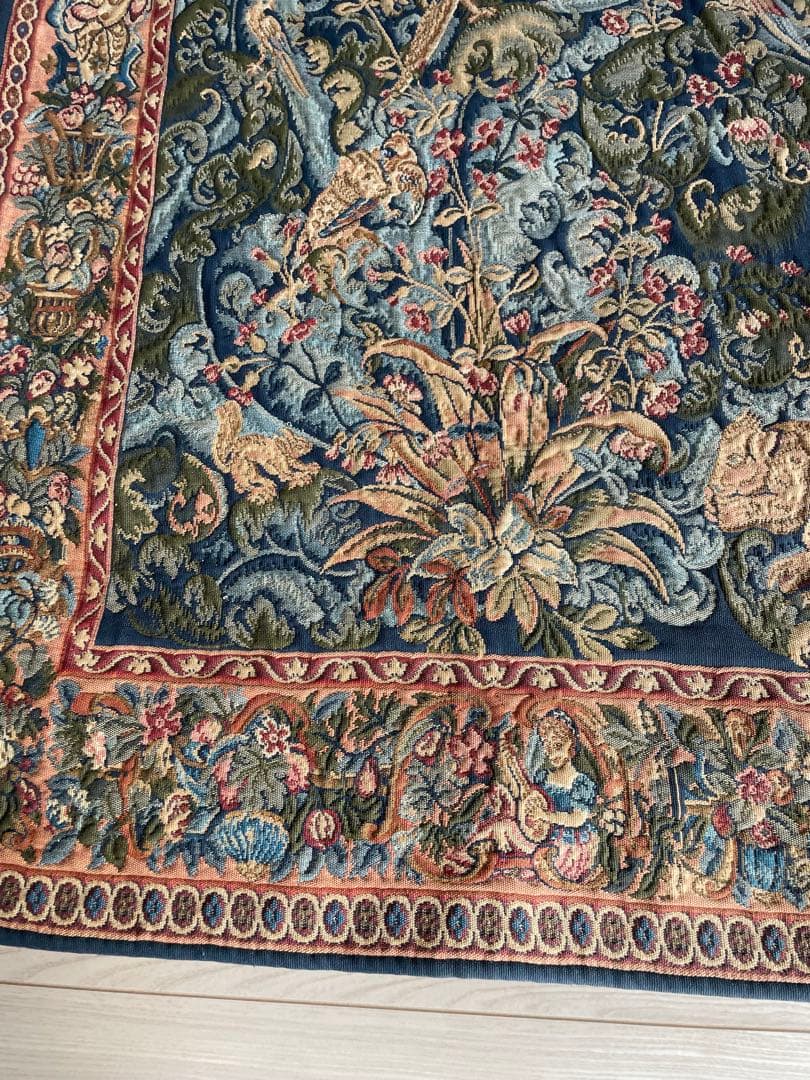 ビンテージ　タペストリー　鳥　壁掛け　Tapisseries du Lion