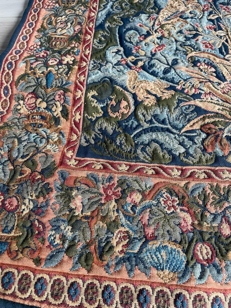 ビンテージ　タペストリー　鳥　壁掛け　Tapisseries du Lion