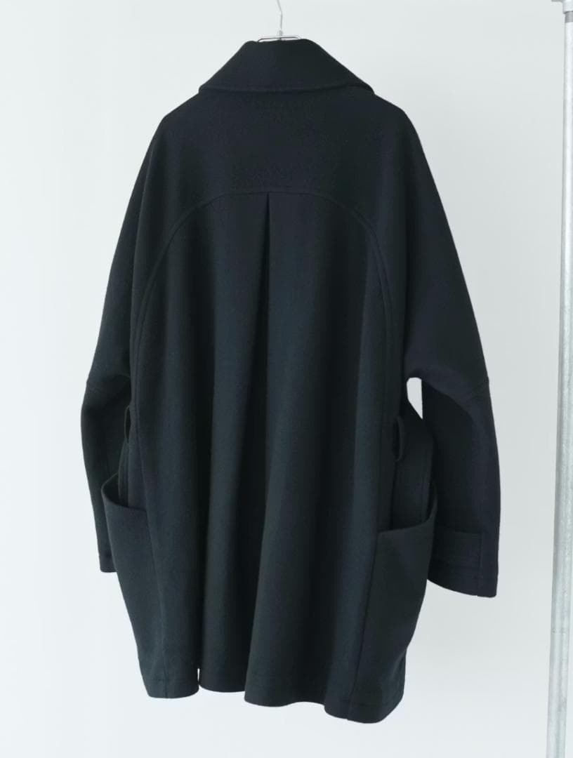 北欧暮らしの道具店バックベルトのウールコート / foufouコラボ