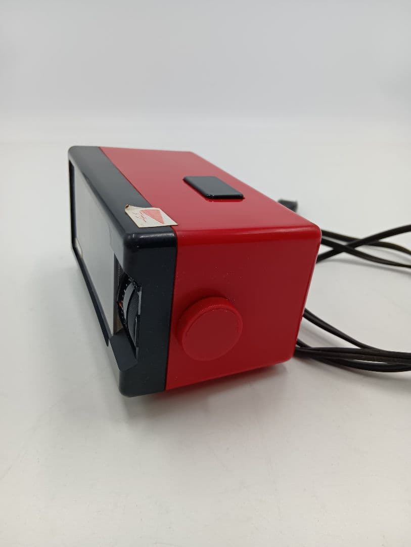 昭和レトロ【メンテ済み・動作正常】SEIKOパタパタ時計 DP690T 黒 赤