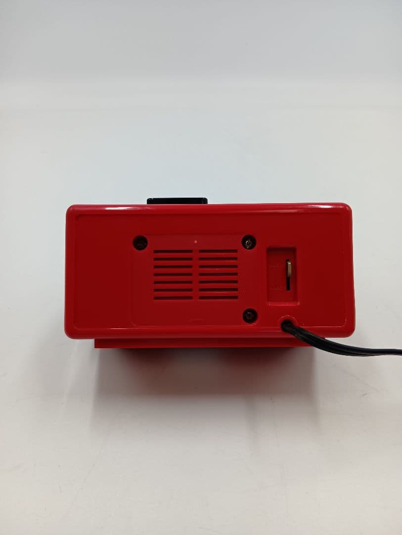 昭和レトロ【メンテ済み・動作正常】SEIKOパタパタ時計 DP690T 黒 赤