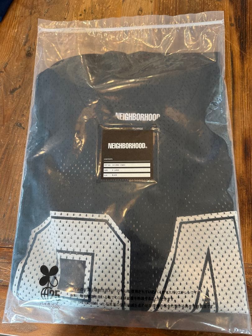 ネイバーフッド　フッドボールシャツ　サイズXL