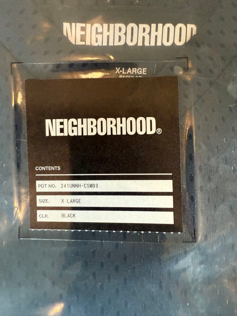 ネイバーフッド　フッドボールシャツ　サイズXL