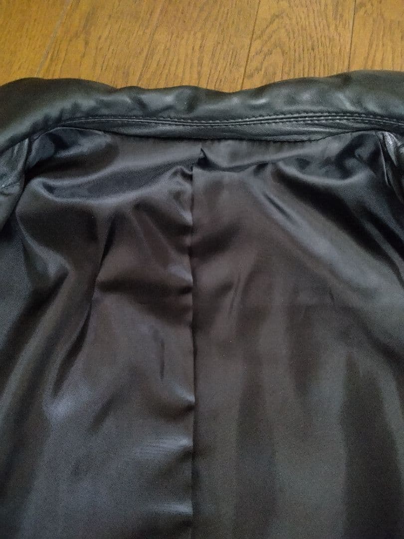 MEN'S BIGI レザーテーラードジャケット