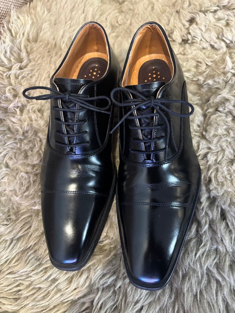 REGAL Worth collection ブラックドレスシューズ