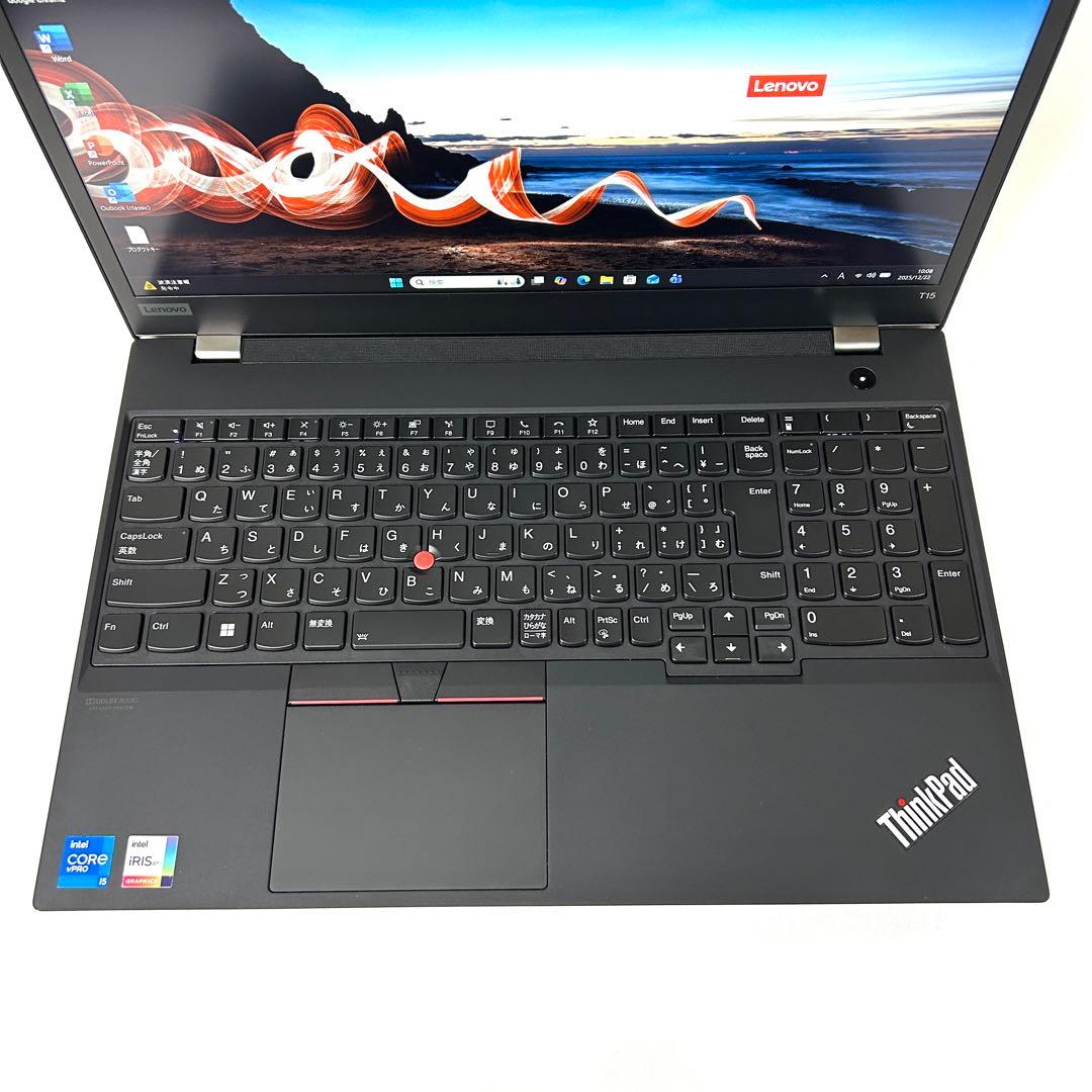 美品 Lenovo ThinkPad T15 i5 16GB バッテリー超良好