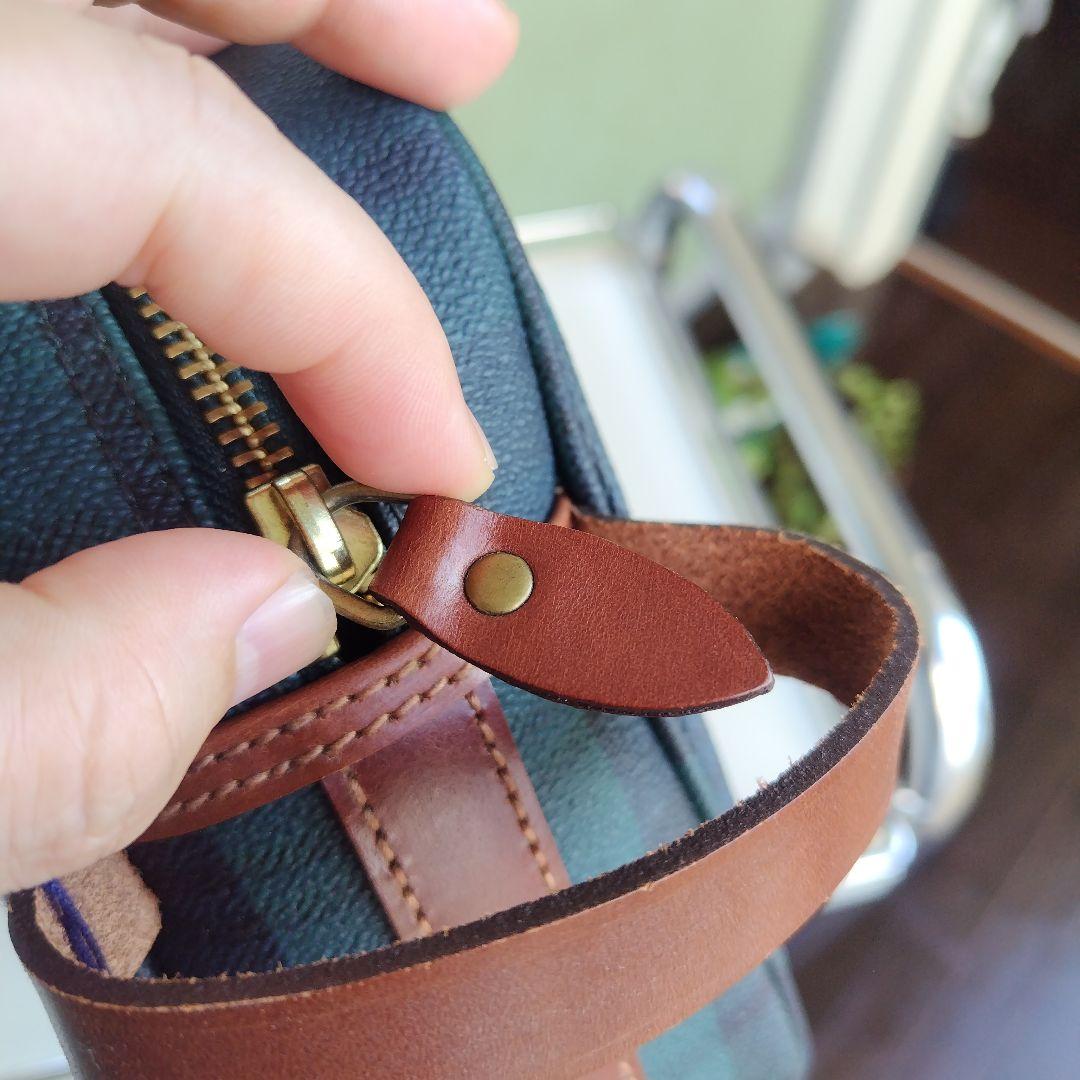 未使用タグ付き美品です！正規品ポロラルフローレン チェック クラッチバッグ