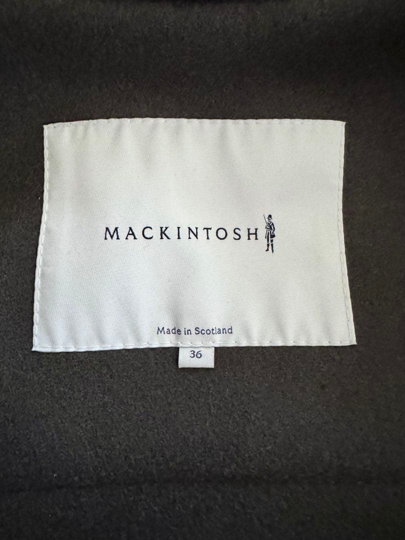 マッキントッシュ ダッフルコート オリーブ　カーキ　36　MACKINTOSH