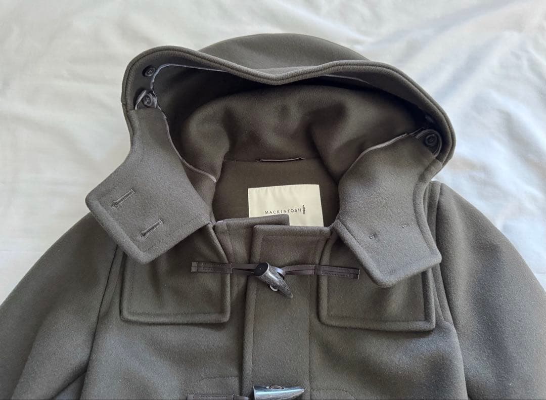 マッキントッシュ ダッフルコート オリーブ　カーキ　36　MACKINTOSH